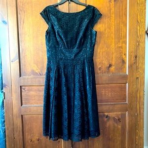 Jones Wear Dress Black lace dress size 12